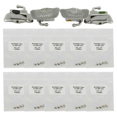 Dental Orthodontic Buccal Tubes 1st 2nd Molar Roth MBT Slot 022 Bondable