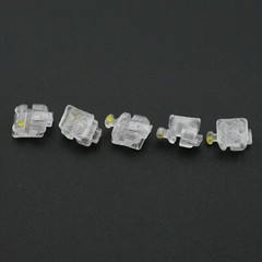 Dental Orthodontic Damon Clear Self Ligating Brackets Ceramic MBT Roth 022 345