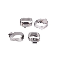 Dental Orthodontic Buccal Tube 1st Molar Bands U2/L1 Roth 0.022 Conv Prewelded