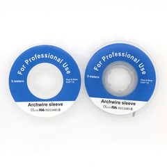 Dental Orthodontic Archwire Sleeve Elastic Protective Tube Arch Wire 0.030 inch