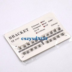 Dental Orthodontic Brackets Brace Roth/MBT/Edgewise 018/022 NO. 3/345 Hooks