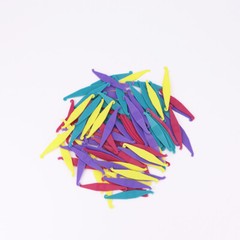 100Pcs Dental Elastic Placing Hook Disposable Plastic Rubber Hook Orthodontic