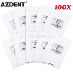 100 Box AZDENT Dental Orthodontic Crimpable Hooks Stops Metal Stop for Arch Wire