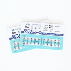 2 x Kits J&J Ortho BRILLA™ Dental Orthodontic Metal Bracket