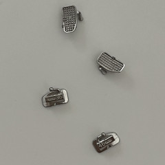 50Set Dental Orthodontic Buccal Tubes 1st 2nd Molar MBT .022 Bondable U1/L1