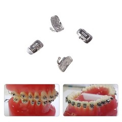 Dental Ortho Self-ligating Brackets Brace Roth 022 345 Hooks / Based Shade