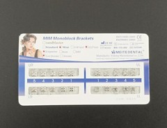 50Set Dental Orthodontic MIM Monoblock Brackets Mini Roth/MBT/Edgewise 022 345