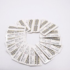 Dental Ortodoncia Stent Bracket Brace Mini Standard Edgewise Roth MBT 018 022