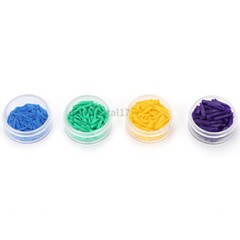 100Pc New Dental Disposable Plastic Wedges Interdental Composite Contoured 4 Siz