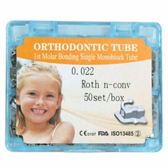 Set Dental Orthodontic 1st Molar Non-convertible Roth 0.22 Buccal Tube Lil