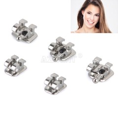 AZDENT Dental Orthodontic Bracket Braces Standard MBT Slot.022 Hooks 3 4 5