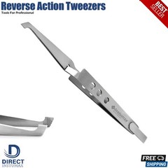 Orthodontic Bracket Removing, Plier Moveable Gauge Reverse Action Tweezers 3-PCS
