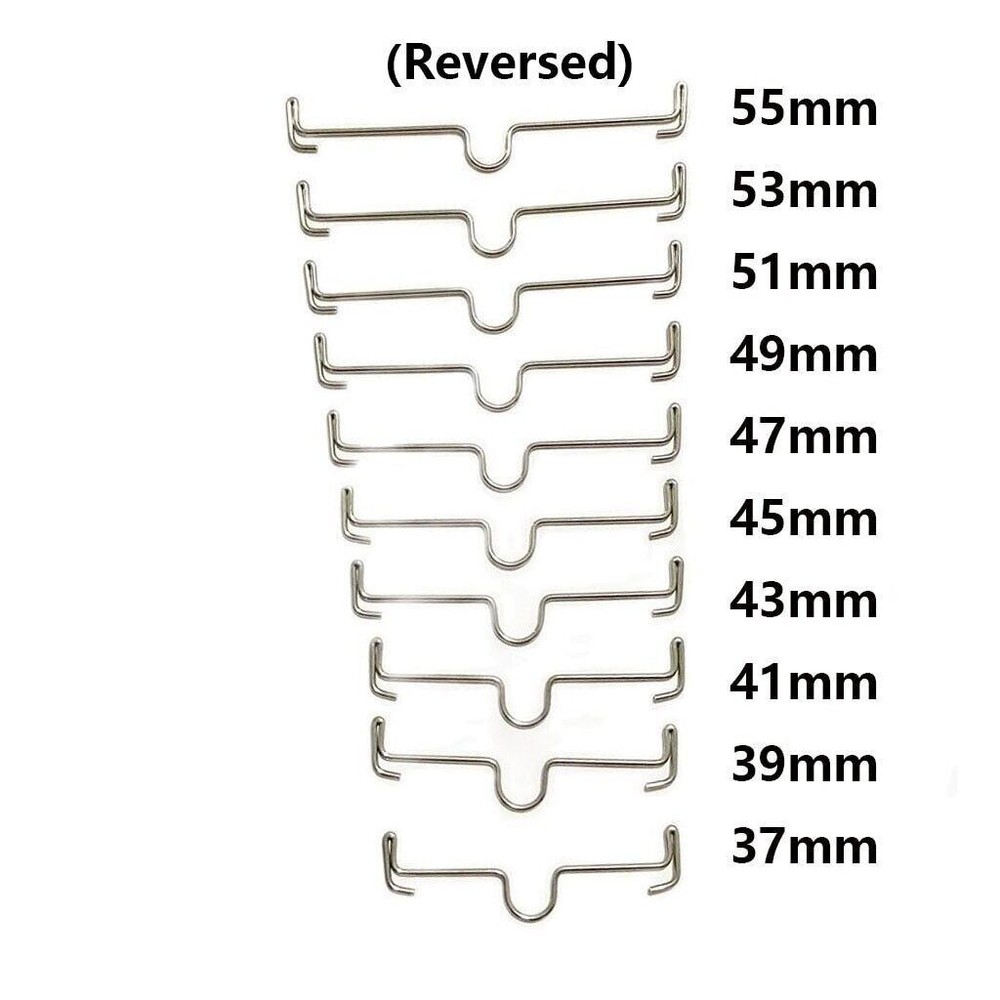 10x Palatal Arch Bar Mesial Loop Dental Orthodontic Reversed Buccal Tube