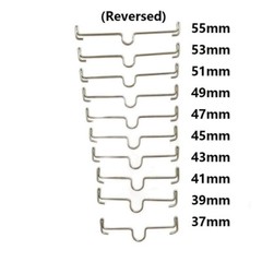 10x Palatal Arch Bar Mesial Loop Dental Orthodontic Reversed Buccal Tube