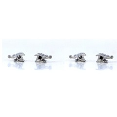 Dental Orthodontic Buccal Tube for 1st Molar Roth 0.022 Bonding 4pcs/pack