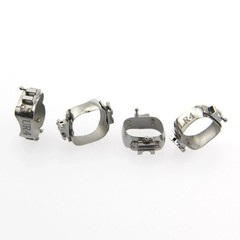 85Sets Orthodontic Buccal Single Tube Molar Bands Lingual Sheath Roth 0.022 GAC
