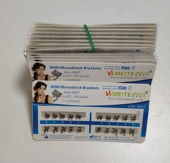 100x Dental Brackets Metal Ortodoncia Braces For Teeth 018 022 Roth Mbt Edgewise