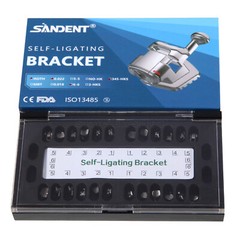 SANDENT Dental Orthodontic Self-Ligating Brackets Braces Roth 022 Hooks 345 OR