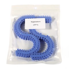 1-10 Packs Dent Orthodontic Separator Tie Blue Color Spacer S type dentists