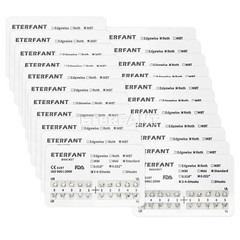 20PCs Dental Orthodontic Bracket Brace Metal Standard Mini Roth MBT 022 345Hooks