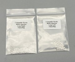 Dental Orthodontic Crimpable Hook Torque Spring Lingual Buttons Long Short Stop