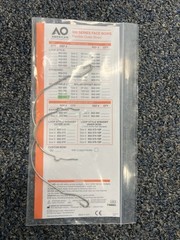 AO American Orthodontic Face Bows 852-352 Adjustable Loop, Molar offset Bend
