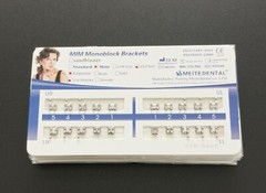 20Sets Dental Orthodontic Brackets MIM Monoblock Mini Edgewise 022 345/no Hooks