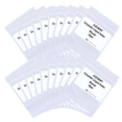 10pcs Dental Orthodontic Composite Ceramic Lingual Buttons Bondable Round Base