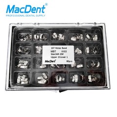 MacDentDental Orthodontic Buccal Tube 1st Molar With Bands Roth/MBT 022″ 16#-35#