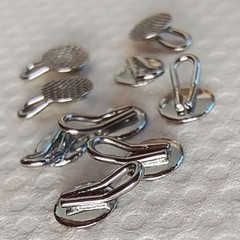 Dental Orthodontic Lingual Buttons Traction Hook Round Rectangular 10pcs/pack