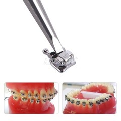 AZDENT Dental Ortho Brace Self Ligating Brackets Mini MBT0.022 345 Hook Tube