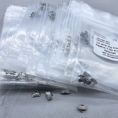 50Bags Dental 1st Brackets Molar Wide Big Edgewise 022 Orthodontic Hooks Buccal