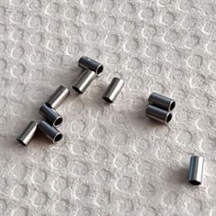 100Pcs Dental Orthodontic Mini Stop Stoppers Round-Seal Crimpable Hook 0.5/0.8mm