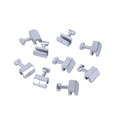 10 Model Dental Orthodontic Crimpable Hook Stops Type Metal 10pcs/pack AZDENT