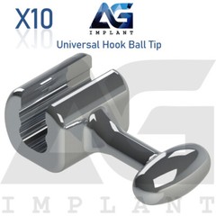 Straight Universal Hook Ball Tip Slot Archwire Crimpable Wire Orthodontic Dental