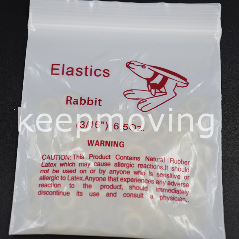 100 Pcs Dental Rubber Bands 3/16 6.5 oz Orthodontic Brace Braces Elastic Bands