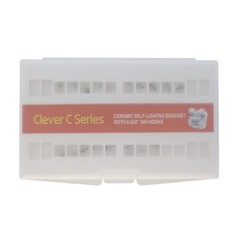 Orthodontic Bracket Self Ligating Ceramic Clear Aesthetic Interactive Roth 0.022