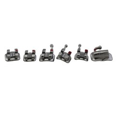 10 Set Orthodontic Brackets MIM Dental Braces 1st Molar Tube Roth 022 3 4 5 6-6