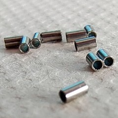 10pcs Dental Orthodontic Crimpable Hooks crimpable Mini Stops 0.5mm/0.8mm