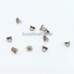 100 Pcs Dental Direct Bond Eyelets Rectangular Crimpable Hook Lingual Buttons