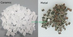 100pc Dental Orthodontic Brackets Ceramic/Metal Mini Roth 022 345 Hook Arch Wire