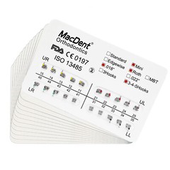 Dental Orthodontic Bracket Metal Braces Roth/MBT/Edgewise 018/022 3-4-5 Hooks