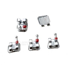 200Packs AZDENT Dental Orthodontic Bracket Braces Mini Roth Slot.022 Hooks 3-4-5
