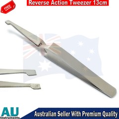 Dental Tweezers Bracket Holding Placing Reverse Action Orthodontic Pliers Lab