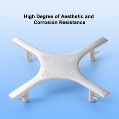 Dental Orthodontic Bracket Stainless Steel Positioner Placement Gauge Instrument
