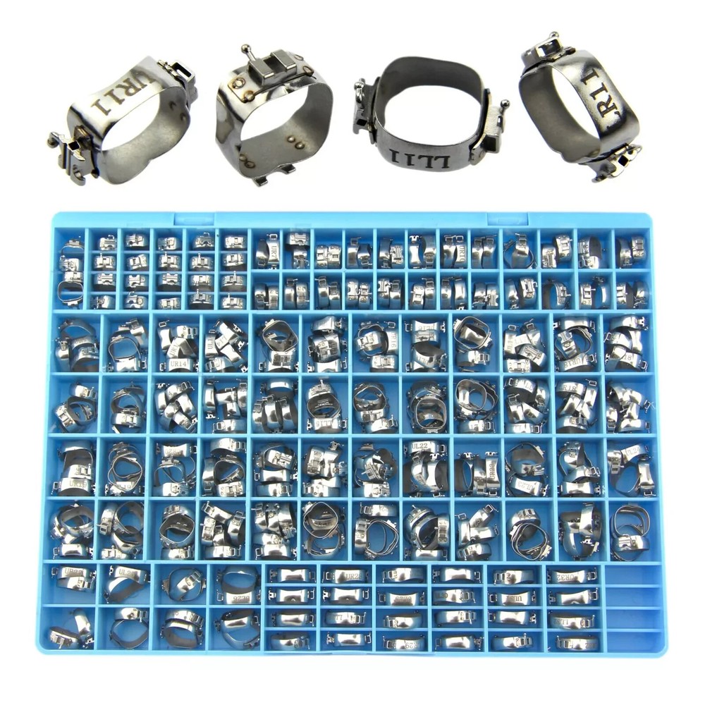GAC Type Dental Orthodontic Conv Buccal Tube Molar Band + Lingual Sheath MBT 022