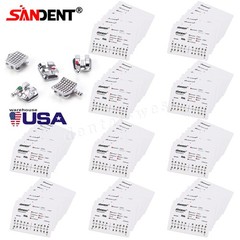 1 Pack Dental Orthodontics Elastic 1040 Pcs Ligature Ties For Choose 44 Colors