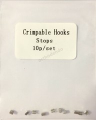 10pcs/bag Dental Orthodontic Lingual Buttons Stop Crimpable Hooks Torque Spring