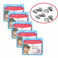 Orthodontic 2nd Molar Tubes 5 Boxes – Bonding SgI Mesh Base Roth 0.022″