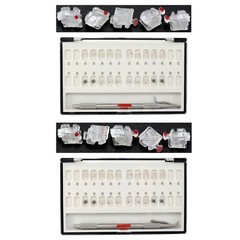 Dental Orthodontic Ceramic Self Ligating Brackets Roth MBT 022 Damon Clear Ormco